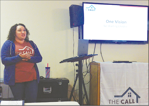 Sending out The CALL
Wesley Stewart of the Call speaks at the organization’s informational meeting at Grace Baptist Church. The Call is a faith-based group seeking volunteers and foster families in Ouachita County. See related article