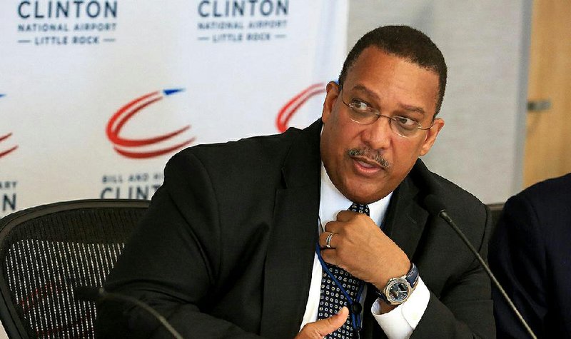 Ron Mathieu, executive director at the Bill and Hillary Clinton National Airport in Little Rock, is shown in this file photo.