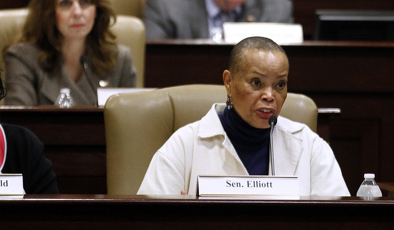 Sen. Joyce Elliott, D-Little Rock, is shown in this 2018 file photo.