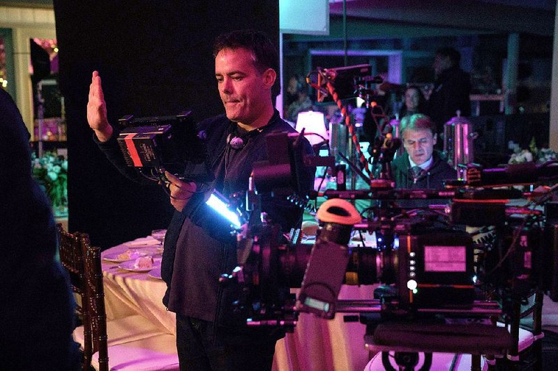 Sebastian Lelio directs on the set of his latest film, Gloria Bell. 