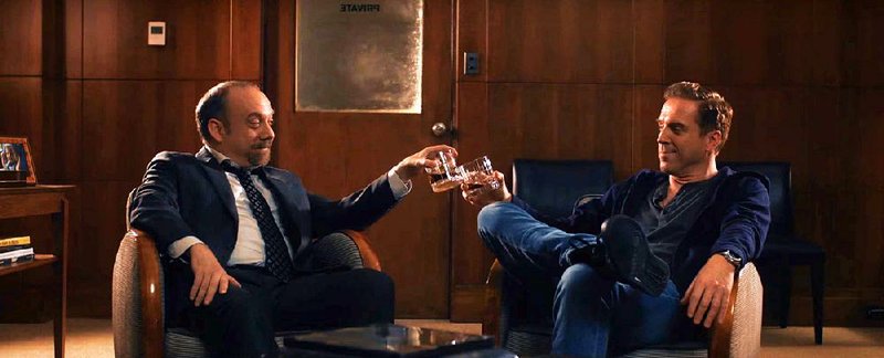 Former archenemies Chuck Rhoades (Paul Giamatti) and hedge fund billionaire Bobby Axelrod (Damian Lewis) find themselves aligned — at least temporarily — in the new season of Showtime’s Billions. 