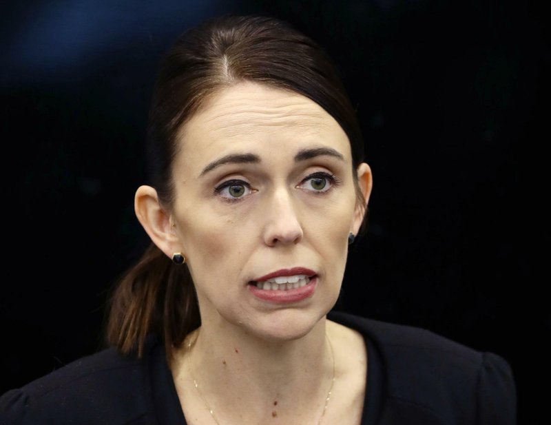 In this March 20, 2019, photo, New Zealand's Prime Minister Jacinda Ardern speaks during a press conference following the March 15 mosque shooting, in Christchurch, New Zealand. 