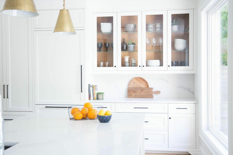 A kitchen designed by Karin Bennett clears away all the clutter. MUST CREDIT: Karin Bennett Designs