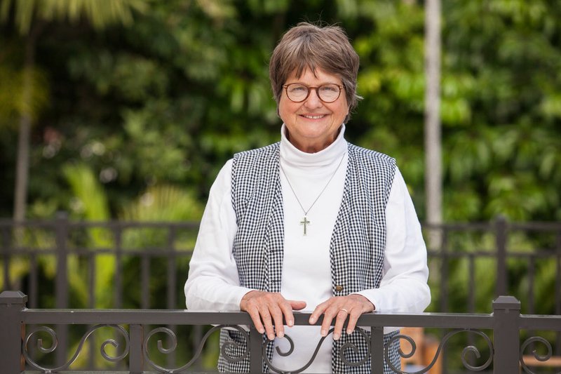 Special to the Democrat-Gazette/SCOTT LANGLEY Sister Helen Prejean, a member of the Congregation of the Sisters of St. Joseph, will speak on her opposition to the death penalty April 4 in Little Rock. She says she wants to "wake up ordinary people to why the death penalty should be an issue of concern to us average citizens."