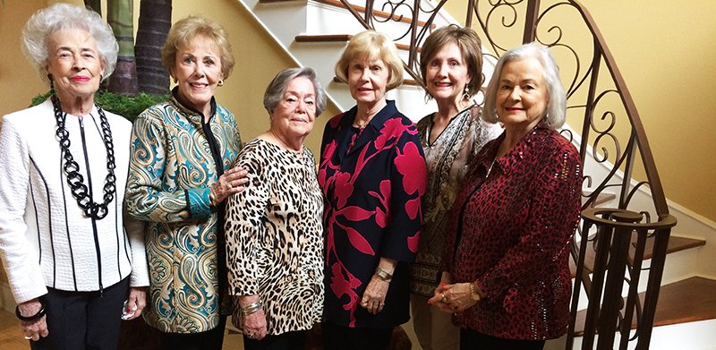 Submitted photo GROW AND SHOW: Six Grow And Show Garden Club members from Hot Springs were recently presented Circle of Roses pins and certificates for 25 years of dedication and service to their club. There are 240 Circle of Roses members in the state of Arkansas. From left are Jean Daniel, Marilyn Hamm, Mary Lou Counts, Jean Derby, Teresa Schnebly and Sherry Jorgenson.