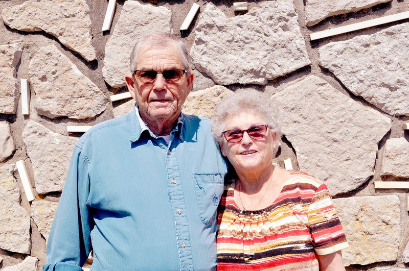 RACHEL DICKERSON/MCDONALD COUNTY PRESS Virgil (left) and June Carter of Rocky Comfort ran Longview Restaurant together for 32 years.