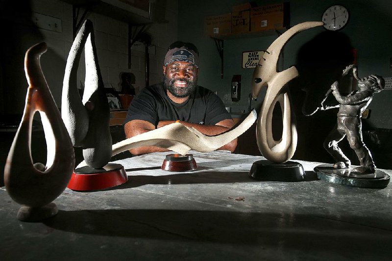 “I liked the idea of working with my hands, of manipulating the stone, pushing it back and forth, and that’s how I got started in stone carving.” - Bryan Winfred Massey Sr. 