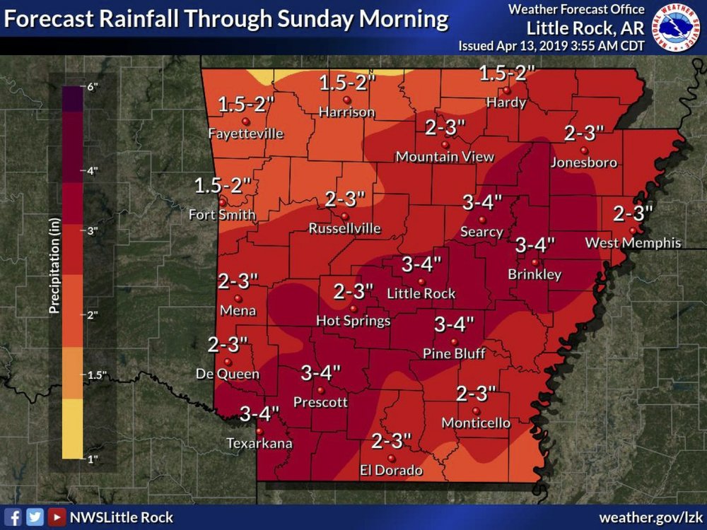 Widespread thunderstorms bring threat of tornadoes, strong winds in ...