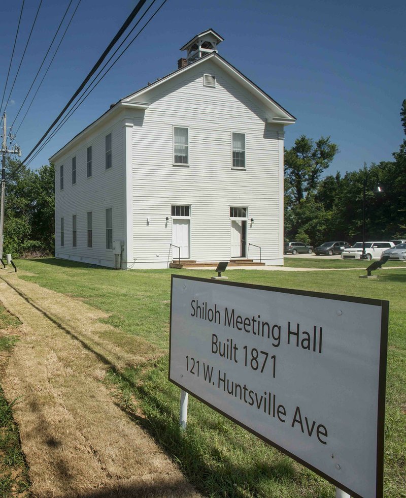 Sandwiched In -- "The Shiloh Meeting Hall: A Visible Link to History" with Carolyn Reno, collections manager at the Shiloh Museum of Ozark History, noon April 17, Shiloh Museum in downtown Springdale. Free. 750-8165 or shilohmuseum.org.