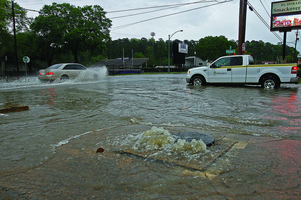 Saturday Storms Bring High Winds, Flooded Roads