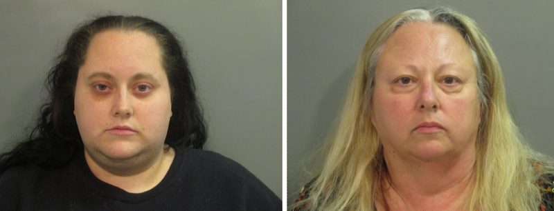 Melissa Cramer (left) and Joanne Hostetter (right). Photo by Washington County sheriff's office.