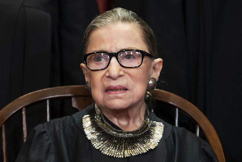U.S. Supreme Court Justice Ruth Bader Ginsburg is shown in this file photo.