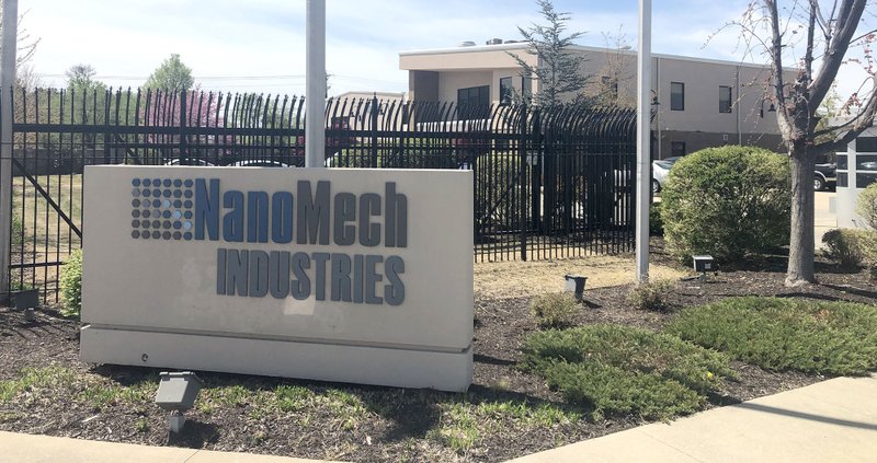 NanoMech Industries facility is shown in this Tuesday, April 16, 2019 file photo in Springdale. 