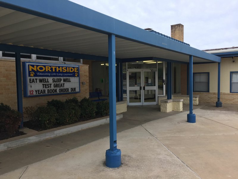 NWA Democrat-Gazette/DAVE PEROZEK Northside is one of three Rogers elementary schools, along with Lowell and Westside, that will undergo extensive renovations starting this summer.