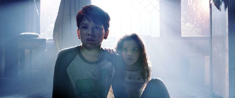 Chris (Roman Christou) and Samantha (Jaynee-Lynne Kinchen) are siblings threatened by the spirit of a 17th-century woman who’d lost her own children in Michael Chaves’ The Curse of La Llorona. 