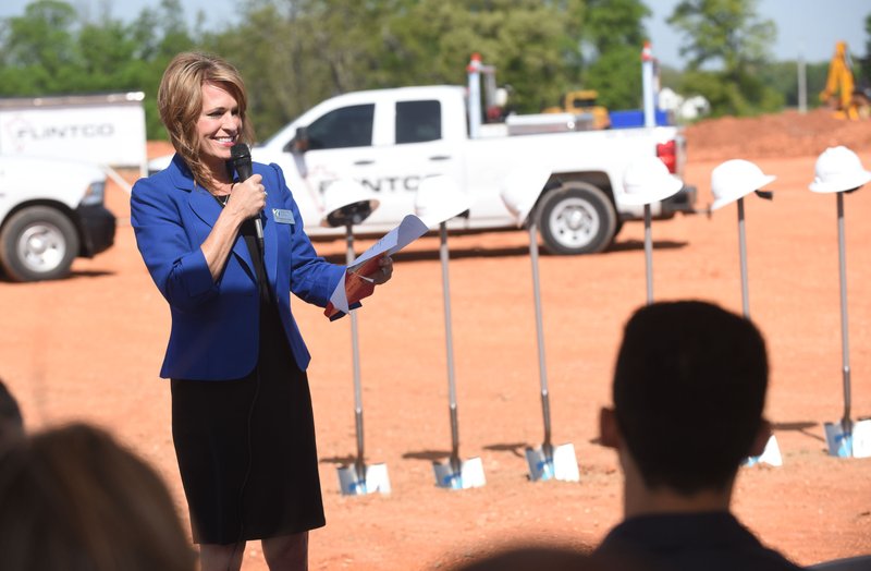 Debbie Jones, superintendent of Bentonville schools, is shown in this 2018 file photo.