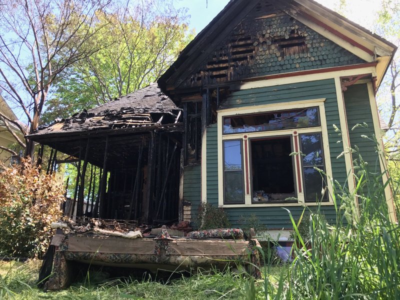 A historic Little Rock home was severely damaged by fire Friday.