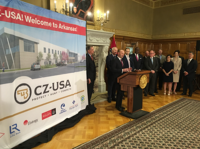 CZ-USA announced Tuesday that it plans to build its North American headquarters at the Port of Little Rock.