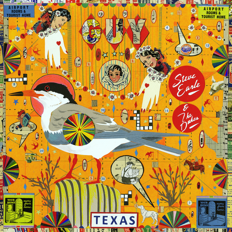 The cover of Steve Earle's album "Guy," with songs by singer-songwriter Guy Clark (AP photo)