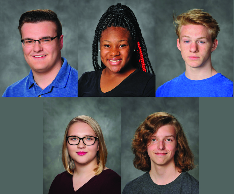 School: Students attending the Arkansas Governor's School are Camden Jones and Nathaneal Marino for Social Science, Eriyunna Miller for English/Language Arts, Aidan Price for Natural Science and DeLaney Virden for Mathematics.