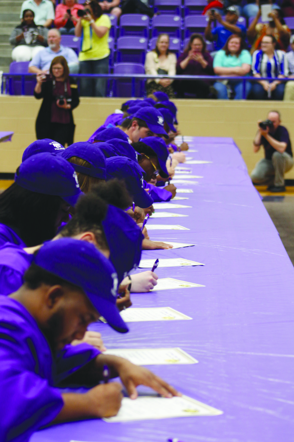 ABC News Anchor TJ Holmes Gives Keynote Speech At EHS Academic Signing Day