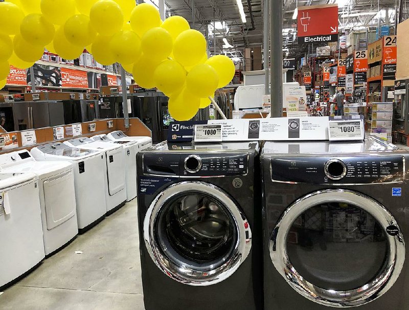 The U.S. Commerce Department reported a monthly increase in March for orders of durable goods, such as clothes washers and dryers.