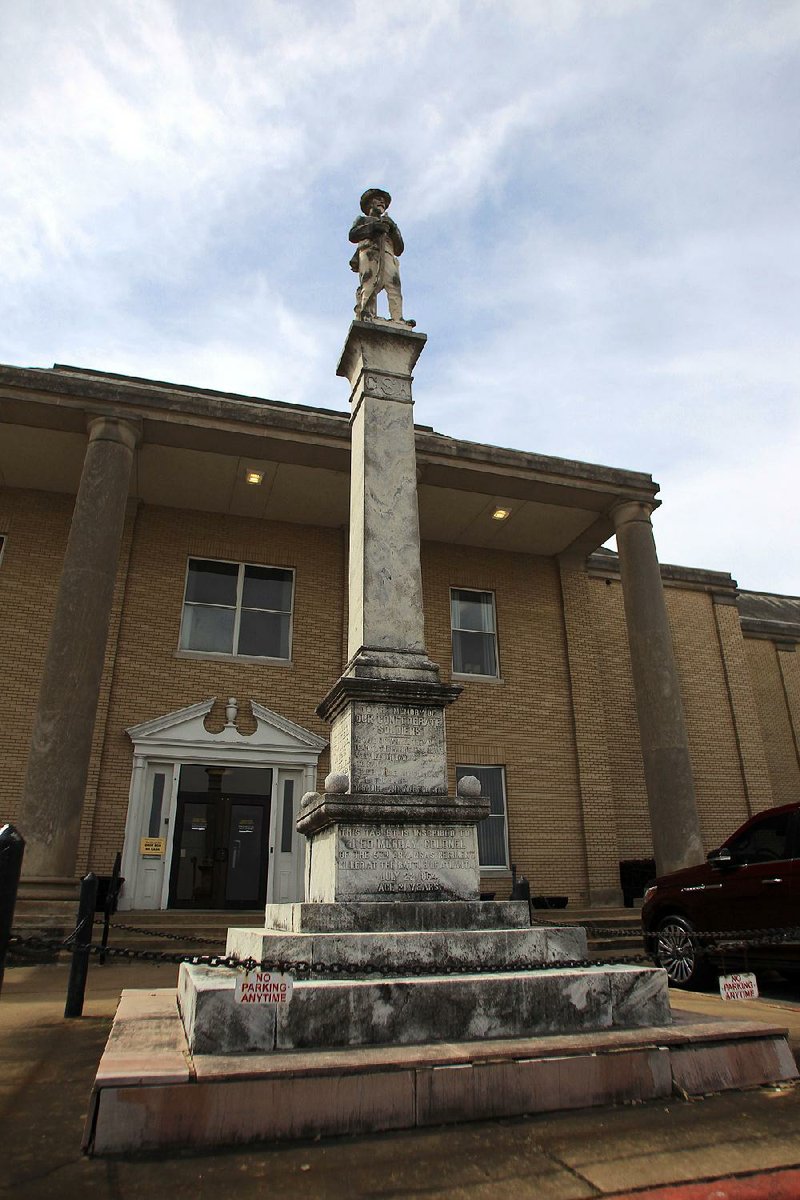 Gerald Robinson, county judge of Jefferson County, says a deal has been struck to move a Confederate statue that stands on courthouse grounds to a Confederate cemetery in Pine Bluff. 