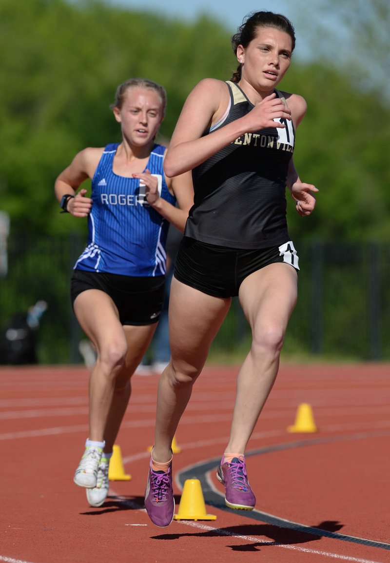 PREP TRACK Bentonville girls, Fayetteville boys take 6AWest titles