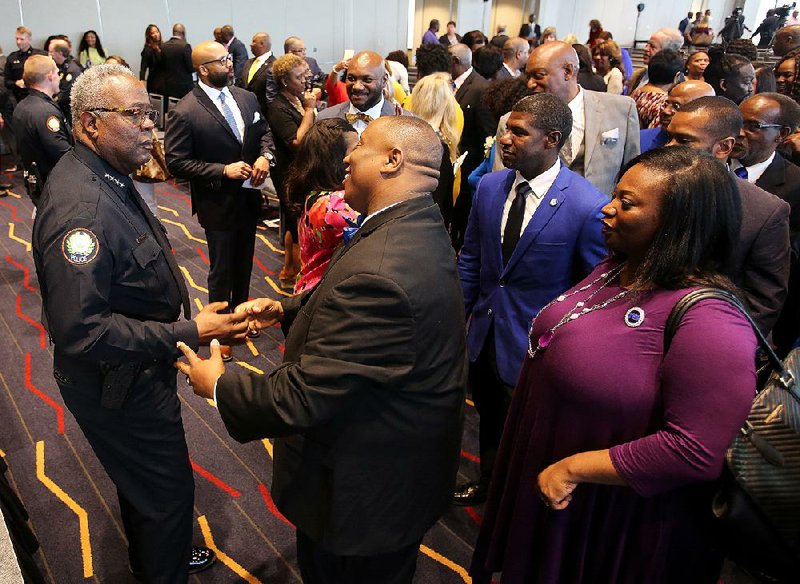 New police chief Humphrey takes command in Little Rock ceremony The