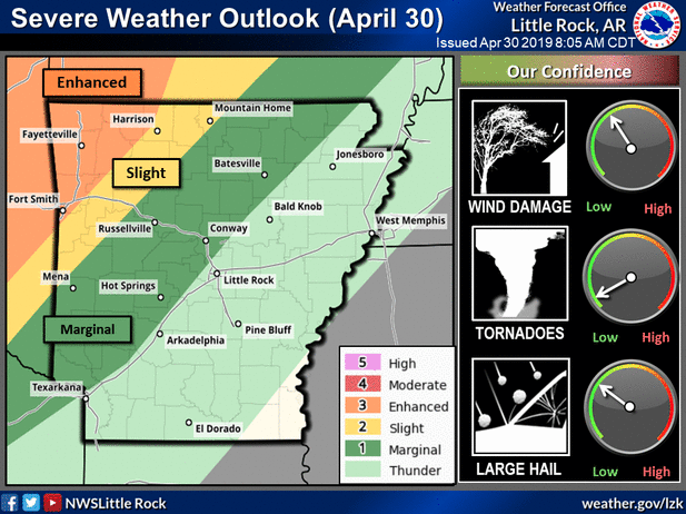 Damage reported in northern Arkansas after reported tornado, weather ...