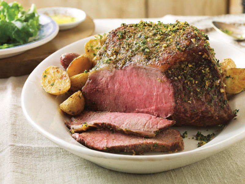 Gremolata-Topped Roast Beef
Courtesy of Cattlemen's Beef Board