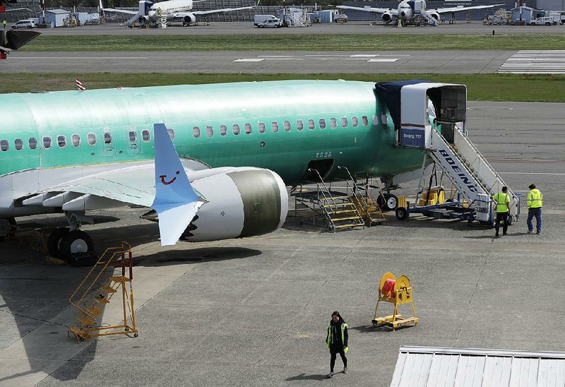 Boeing wants a change of venue for litigation of cases stemming from the October crash of one of its 737 Max planes, like this one shown being assembled last month in Renton, Wash. 