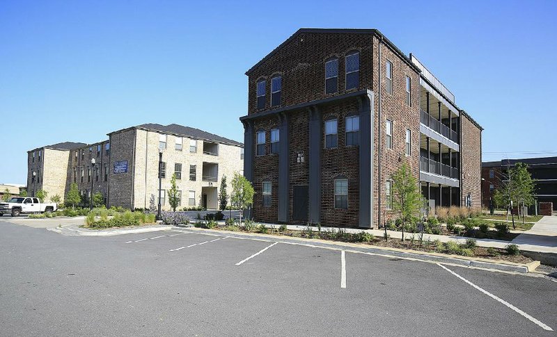 The recently sold three-story apartment complex at 501 N. Magnolia St. in North Little Rock was built in 2018 and has 164 units. 
