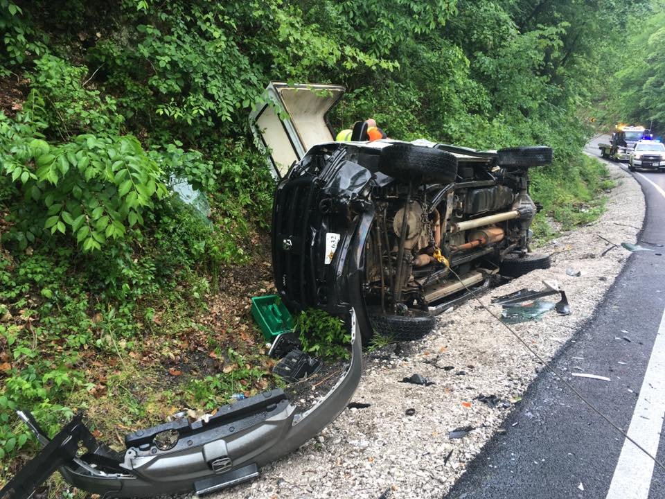 PHOTOS: Washington County Deputy Injured In Two-vehicle Wreck