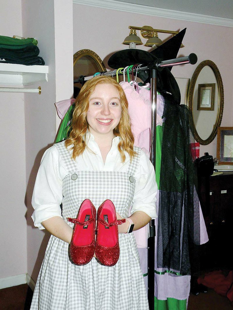 Morrilton High School senior Carolyn Hopkins will appear as Dorothy in the Rialto Community Arts Center’s upcoming presentation of The Wizard of Oz. The show will open Thursday at the Rialto Theatre, 215 E. Broadway in Morrilton.