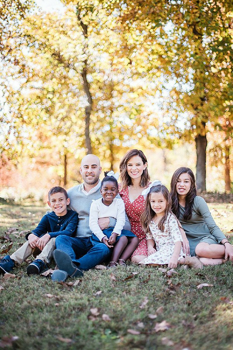 Nick Floyd (second from left) met wife Meredith at Liberty University in Lynchburg, Va., and they’ve been married nearly 14 years. Daughter Reese is a middle schooler; Beckham is 9; Norah is 6; and Maya was adopted from Malawi nearly four years ago. 