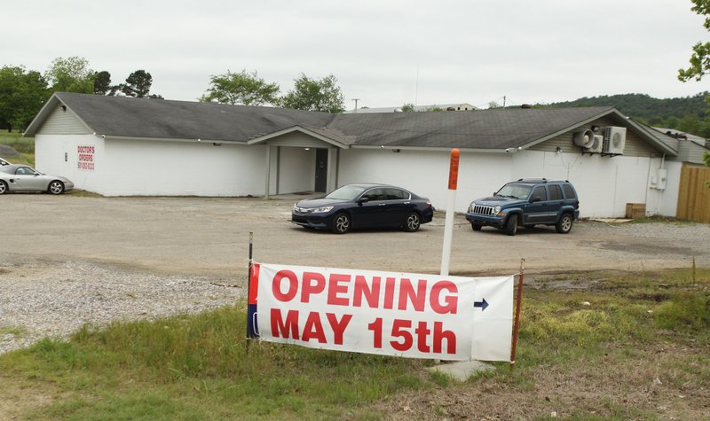 The Sentinel-Record/Richard Rasmussen
FIRST OF ITS KIND: Doctor’s Orders RX medical marijuana dispensary at 4897 Malvern Ave. opened Friday and made the state’s first lawful sale of the drug.