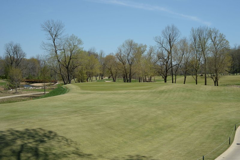Green No. 1 Tuesday, April 9, 2019, at Blessings Golf Club in Johnson.