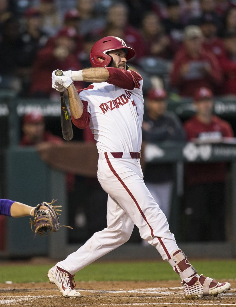 No. 4 Razorbacks club 5 HRs in rout of Tigers | Hot Springs Sentinel Record