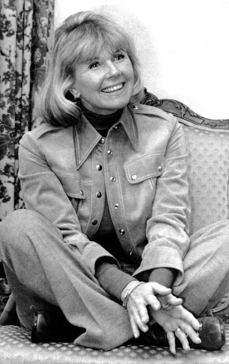 Actress and singer Doris Day, seen in this Jan. 1976 photo, died Monday at the age of 97. 