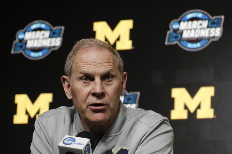  John Beilein is shown in this March 27, 2019 file photo.