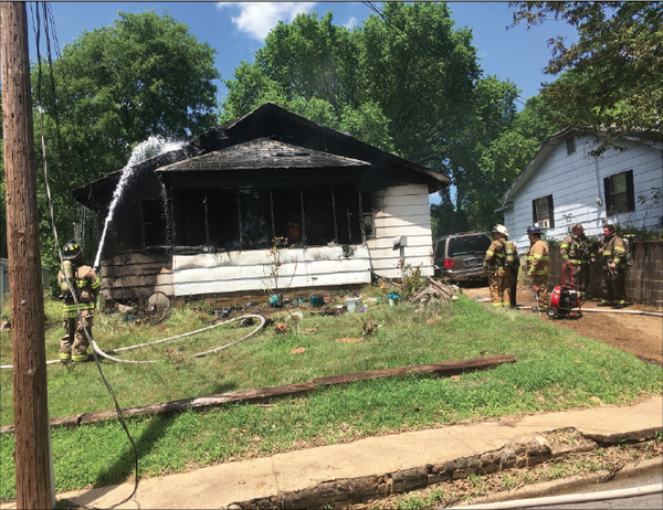 House fire on Grinstead | Camden News