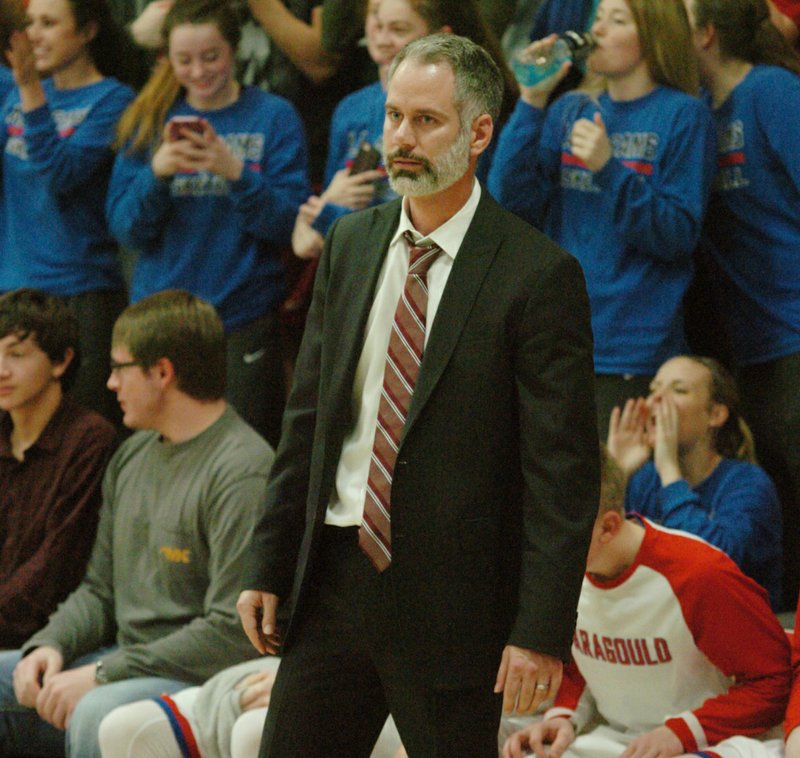 Magnolia alum Ben Lindsey has been selected as the new head boys' basketball coach at Magnolia High School. The former Paragould head coach is pictured during a PHS Rams home game. 