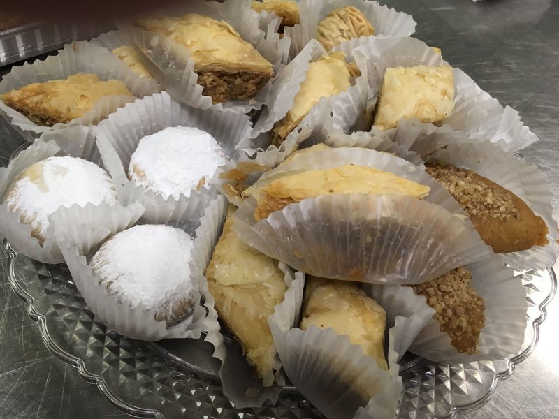 Baklava and other baked goods are always hot sellers at the annual Greek Food Festival.

