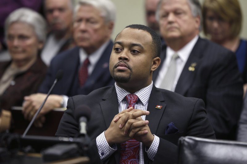 Former Rep. Charles Blake is shown in this Jan. 28, 2015, file photo. Charles Blake resigned May 17 to become Little Rock Mayor Frank Scott Jr.’s chief of staff. Five Little Rock Democrats are seeking their party’s nomination for his vacant seat in House District 36. Philip Hood, Darrell Stephens, Roderick Talley, Denise Ennett and Russell Williams III.
