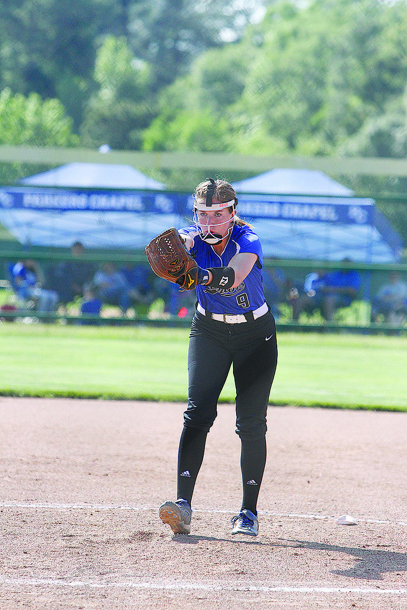 Parkers Chapel's Drue Thomas led her team to the district and regional championships and was named News-Times Softball Pitcher of the Year.