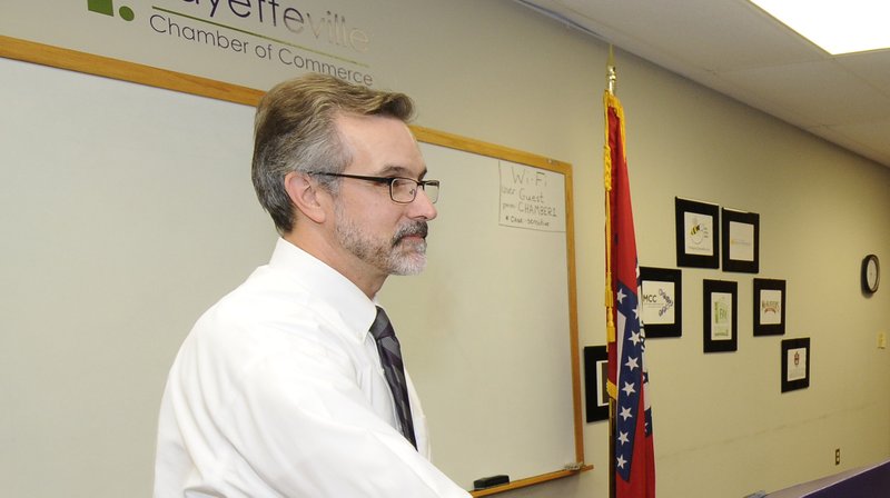 Tim Hudson, the Fayetteville School Board’s Zone 5 representative, is shown in this file photo.