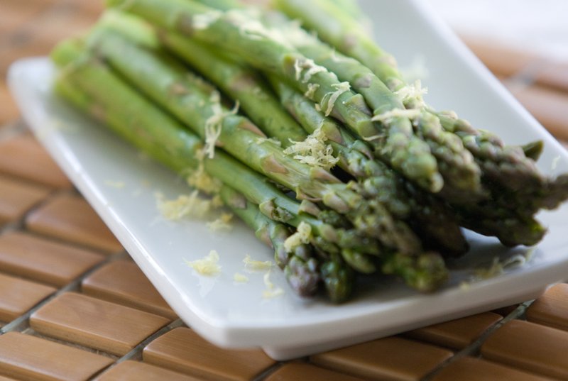 Democrat-Gazette file photo/STATON BREIDENTHAL Asparagus with lemon