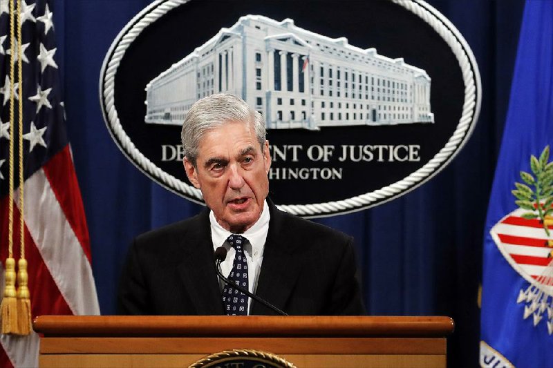 Robert Mueller said Wednesday that his work is complete, and he is resigning as special counsel to return to private life. 