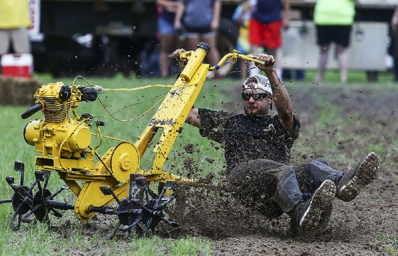 The annual Purple Hull Pea Festival and World Championship Rotary Tiller Race 